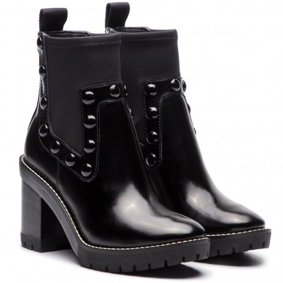 Tory Burch Black Ankle Boots - Picture 1 of 9